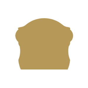 Colonial top rail profile