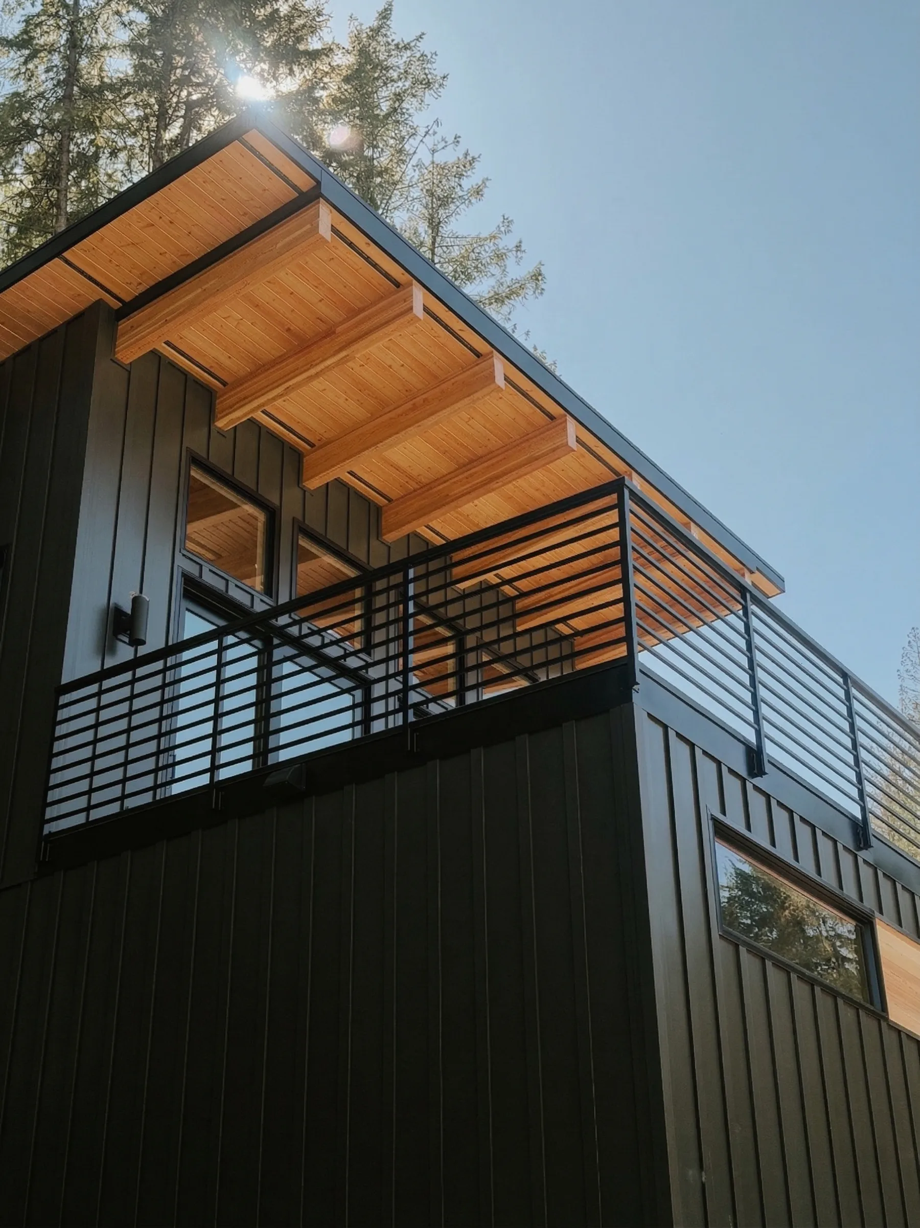 Custom railing installation