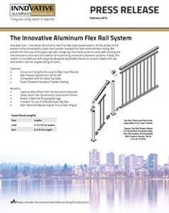 Flex Rail Insert Panel System