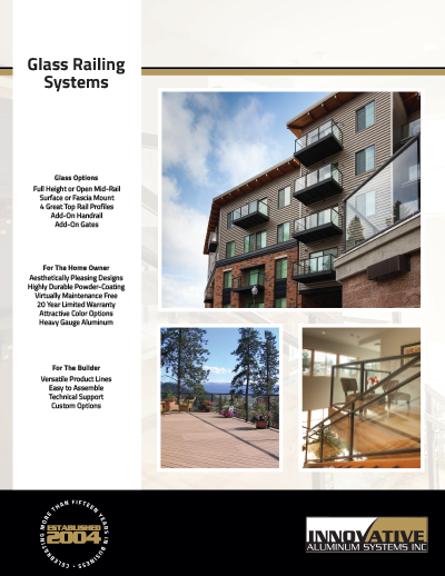 Glass Rail Brochure