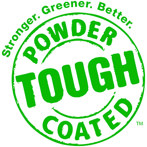 green-powder-coating